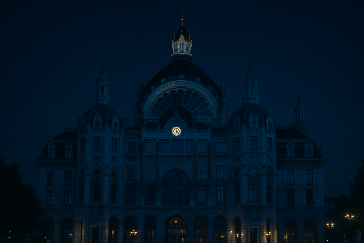 Arc de Triomphe at Night